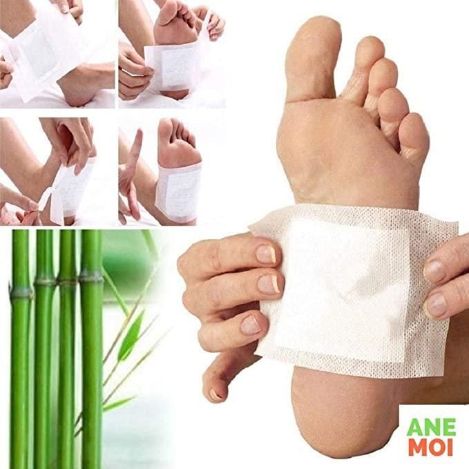 100% Herbal & Gentle Ingredient Detox Foot Pads (Pack of 2) 20 Patches
